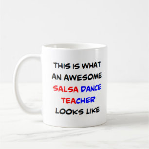 Mug professeur de danse salsa, génial
