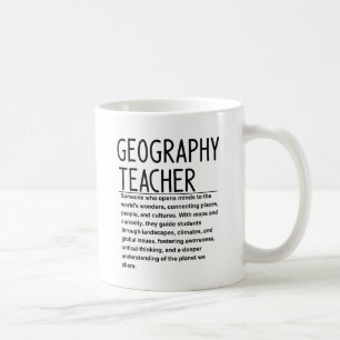 Mug Professeur de géographie