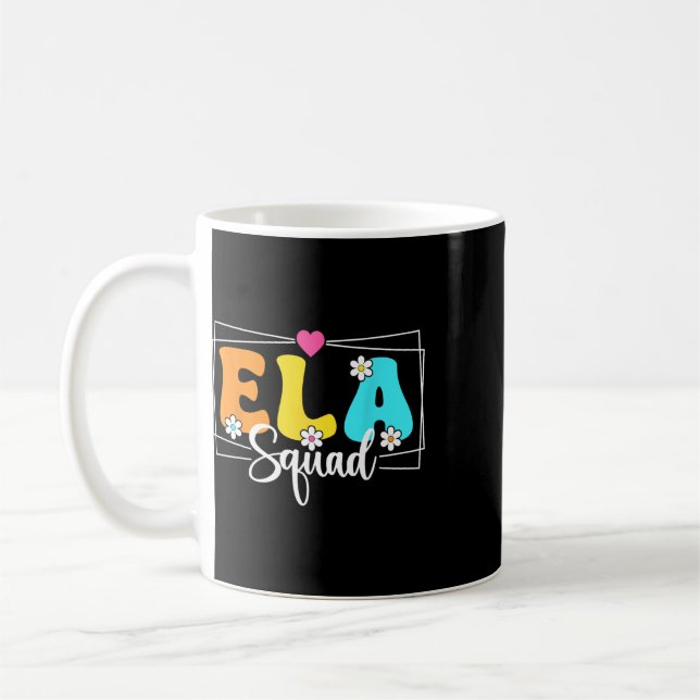 Mug Professeur de l'équipe Ela Ck À L'école Langue Ang (Gauche)