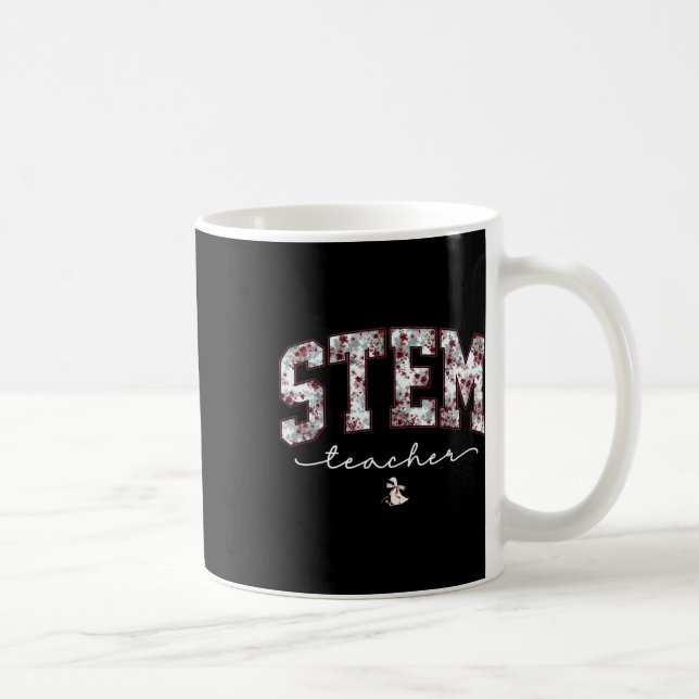 Mug Professeur de mathématiques d'ingénierie de techno (Droite)