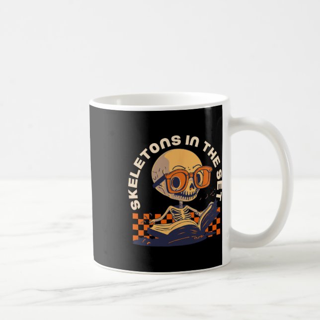 Mug Professeur de mathématiques Halloween Comstume d'a (Droite)