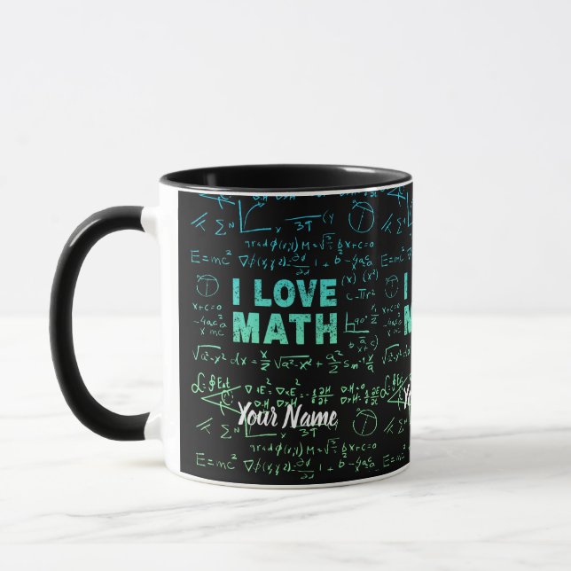 Mug Professeur De Mathématiques Ou Professeur De Mathé (Gauche)