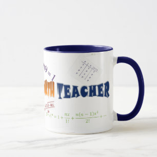 Mug Professeur de maths mauvais de mutant