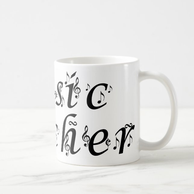 Mug Professeur de musique (Droite)