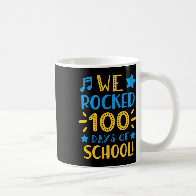 Mug Professeur De Musique - Joyeux 100E Jour De L'Écol (Droite)