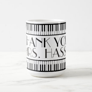 Mug Professeur de musique Merci