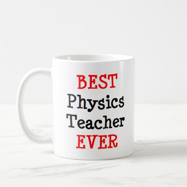 Mug professeur de physique, meilleur (Gauche)