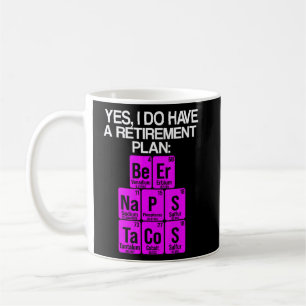 Mug Professeur de sciences à la retraite - Retraite 2