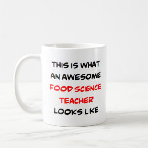 Mug professeur de sciences alimentaires, génial