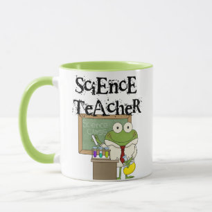 Mug Professeur de sciences de la grenouille