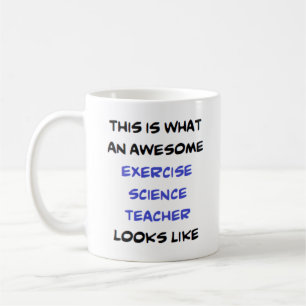 Mug professeur de sciences de l'exercice, génial