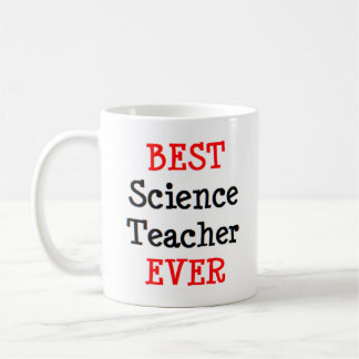 Mug professeur de sciences, meilleur