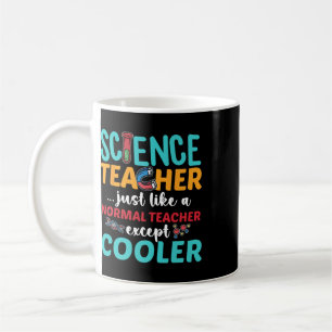 Mug Professeur de sciences sauf Byck plus cool à l'éco