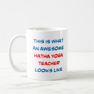 Mug professeur de yoga hatha, génial