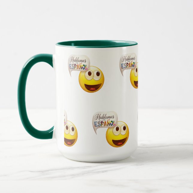Mug Professeur d'espagnol Langue d'héritage hispanique (Gauche)