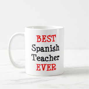 Mug professeur d'espagnol, meilleur