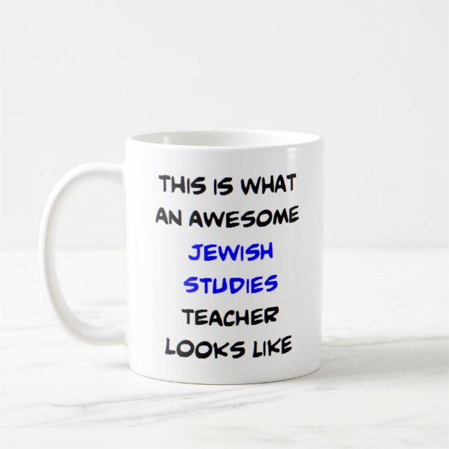 Mug professeur d'études juives, génial (Gauche)