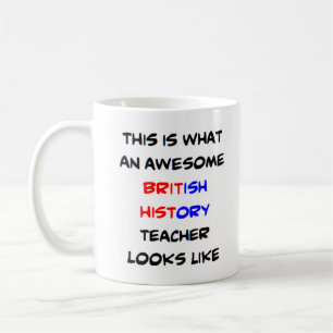 Mug professeur d'histoire britannique, génial