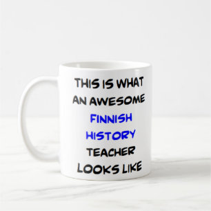 Mug professeur d'histoire finlandaise, génial