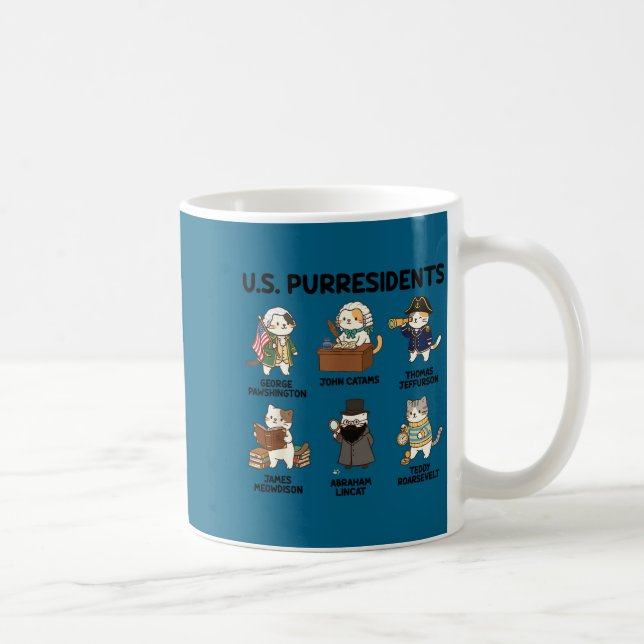 Mug Professeur d'histoire passionné d'histoire américa (Droite)