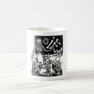 Mug Professeur et étudiants squelettiques "jour du