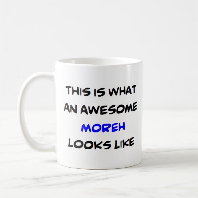 Mug professeur hébreu moreh, génial (Gauche)