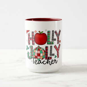 Mug Professeur Holly Jolly