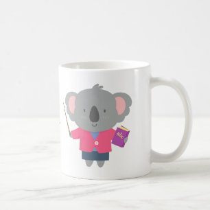 Mug Professeur mignon d'ours de koala d'humour de