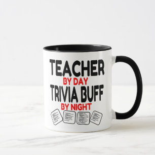 Mug Professeur par jour Trivia Buff par nuit