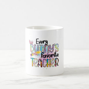 Mug Professeur Préféré de chaque lapin, Bonne Pâqu