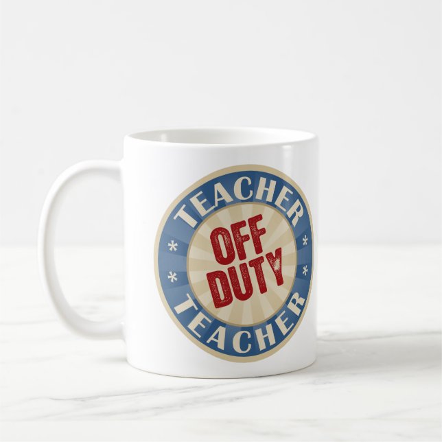 Mug Professeur qui n'est pas de service (Gauche)