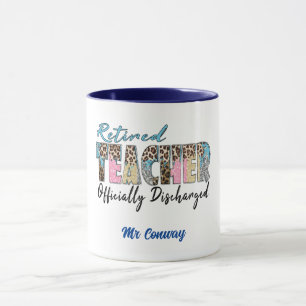 Mug Professeur Retraité Officiellement Déchargé. Modif