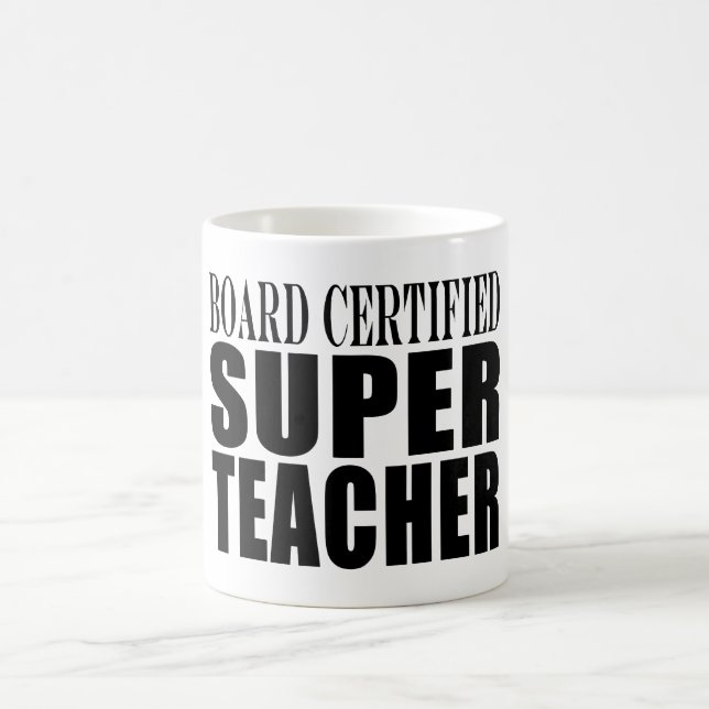 Mug Professeur superbe certifié par conseil (Centre)