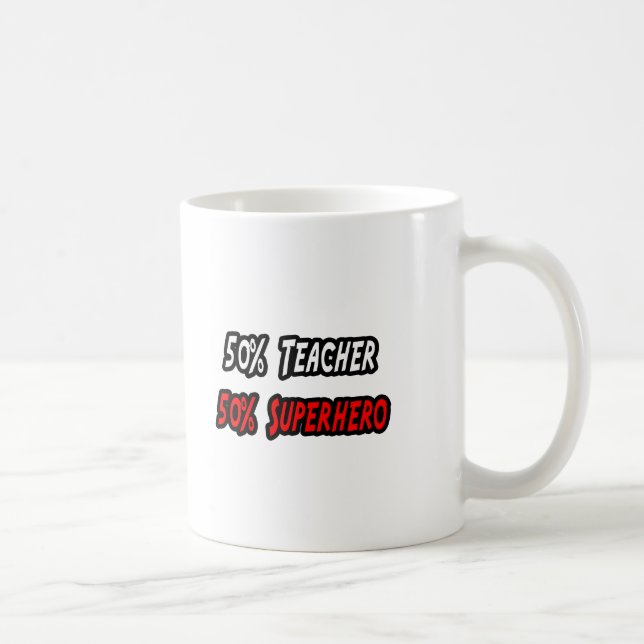 Mug Professeur / Superhero (Droite)