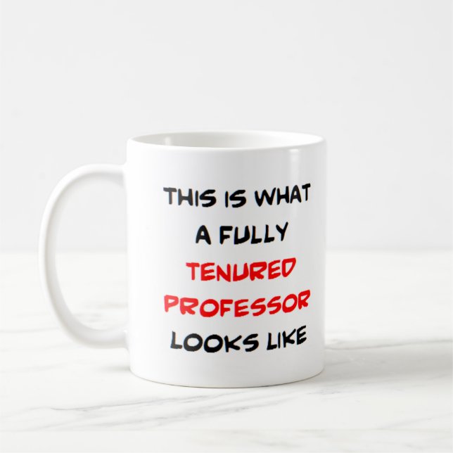 Mug professeur titulaire à plein temps (Gauche)