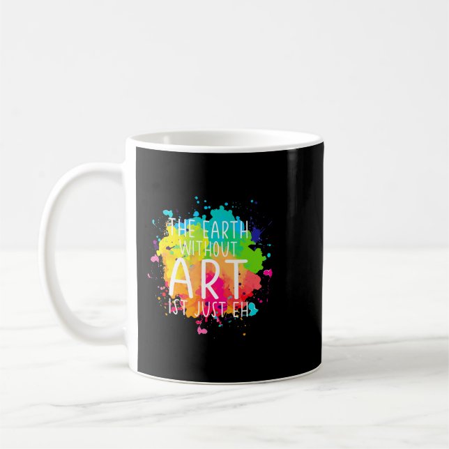 Mug Professeur Travail Art Professeur Peintre Peinture (Gauche)