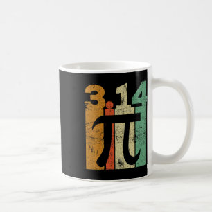 Mug Professeur vintage De Mathématiques Jour Pi 3.14 R