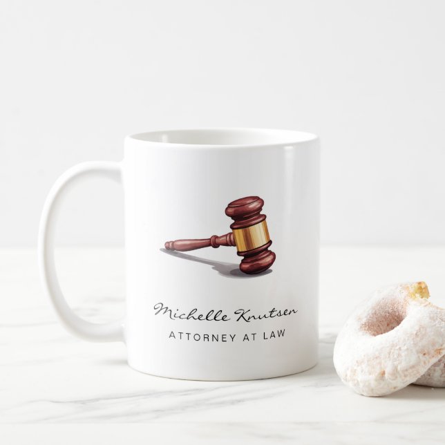 Mug Professionnel Avocat Procureur luxe (Avec donut)