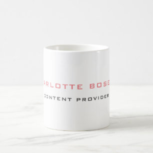 Mug Professionnel minimaliste élégant