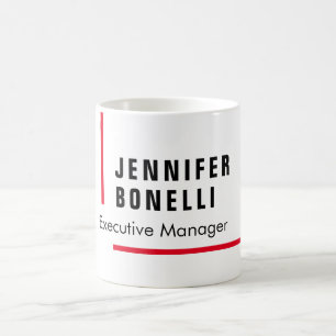 Mug Professionnel minimaliste moderne tendance