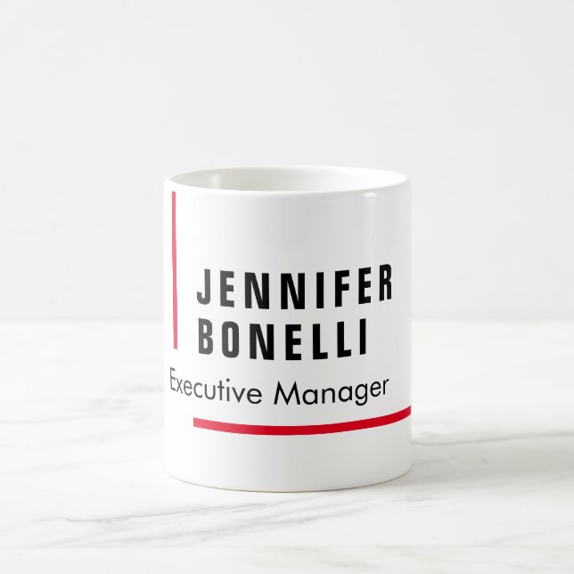 Mug Professionnel minimaliste moderne tendance (Centre)