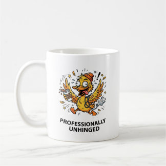 Mug Professionnellement Dérangé - Humour de Travail de