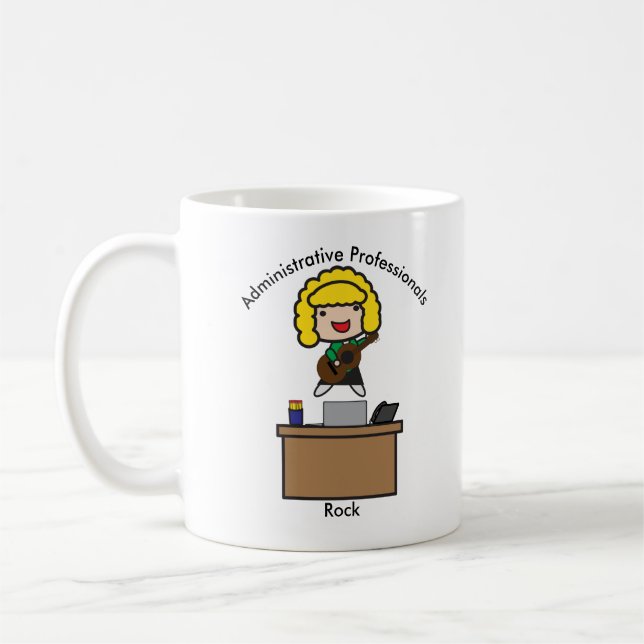 Mug Professionnels de l'administration Rock (Blonde) p (Gauche)