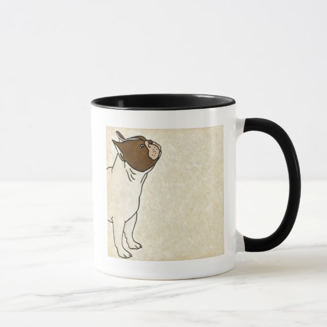 Mug Profil de French Bulldog En tête (Droite)