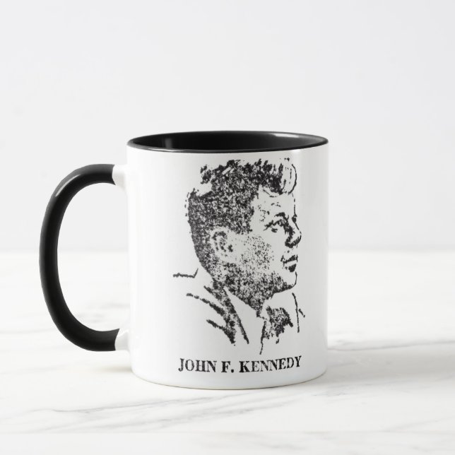 Mug Profil de John F. Kennedy en 1963 (Gauche)