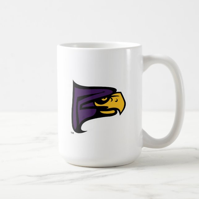 Mug Profil de la mascotte Hawk du Hunter College (Droite)