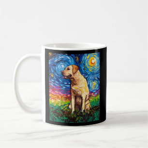 Mug Profil Jaune Labrador Chien de nuit Stark Par Aja