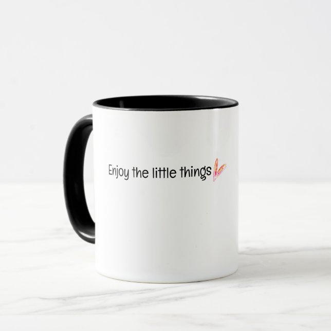 Mug Profitez De La Petite Citation (Devant gauche)