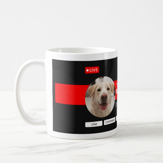 Mug Profitez de la vie avec les animaux que vous aimez (Gauche)