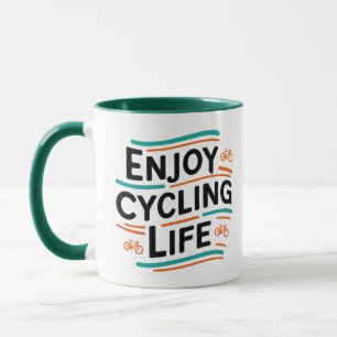 Mug Profitez de la vie cycliste
